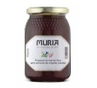 Miel Multifloral con Propóleo | Formato 1kg (Pack de 2x500g) | Miel Enriquecida con Activos Apícolas | Insumo de Alta Densidad