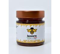 Miel natural de flores silvestres sin filtrar, miel de montaña italiana 100% artesanal, directamente del panal al tarro según la tradición, 250 g
