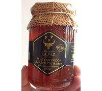 Miel orgánica con Puro Oro 24k "Granja La Paz" 500 gr. 100% española