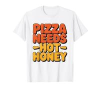 Miel Picante Chorrito Pizza Amante Camiseta