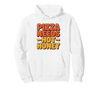 Miel Picante Chorrito Pizza Amante Sudadera con Capucha