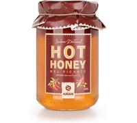 Miel Picante Portuguesa con Piri Piri y Guindilla - 250 g - Miel Multifloral Natural con Especias Portuguesas - Condimento Gourmet Dulce y Picante