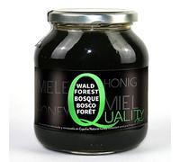 Miel pura de abeja 100%. Miel cruda de Bosque. 1 Kg. Producida en España. Sin pasteurizar ni calentar. Artesana. Tarro de cristal. Gran variedad de exquisitos sabores.
