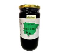 Miel Pura de Abeja-100% Origen España-Miel Cruda-1Kg-Miel Natural y Orgánica-Directa de Apicultor-Sin Procesar-Sin Pasteurizar. (Kg, Retama)
