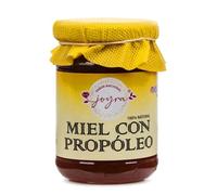 Miel Pura de Abeja con Propóleo 250 g, Natural y sin Aditivos