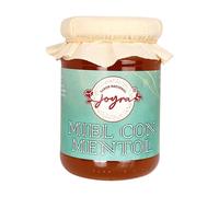 Miel Pura de Abeja, con Superalimentos - Jengibre, Propóleo, Maca, Nigella, Ajo Negro, 10 Especialidades 100% Natural y Artesanal. APICULTURA ESPAÑOLA, Sin Aditivos. (250g., Miel con Mentol)