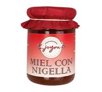 Miel Pura de Abeja, Con Superalimentos - Maca, Jengibre, Propóleo, Polen, Cúrcuma. 10 Especialidades 100% Natural y Artesanal. Apicultura Española, Sin Aditivos. (250g., Miel con Nigella)