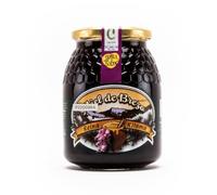 Miel pura de abeja. Miel de Brezo. Origen España 100% en envase de 500grs. Mieles de Brezo proveniente de las zonas de Salamanca, Zamora y León. Aroma muy intenso a hummus, setas y hojarasca.