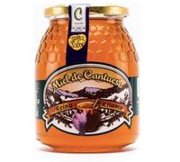 Miel pura de abeja. Miel de Cantueso. Miel origen España 100% en 2 formatos. Puro y Natural. Edulcorante Natural. Ideal para combatir la fatiga. Sabor floral persistente de color dorado. (1000gr)