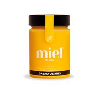 Miel pura de Abeja. Miel de León | Crema de Miel - 450 gr - Miel de Abeja 100% Natural y Ecológica. Producto Artesano de Cosecha Propia. Sabor Dulce - Aroma Floral. Origen: El Bierzo.