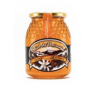Miel pura de abeja. Miel de Naranjo. Origen España 100% dos formatos. Proveniente de la flor del Azahar. Zonas de producción ubicadas en Andalucía. Aroma muy floral y persistente. (500grs)