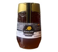 Miel Pura de Abeja Natural | Bote Dosificador Antigoteo 500 ml | Sin Aditivos | Recolección Manual desde el Apicultor (Miel de Encina)