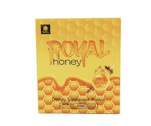 Miel Royal Power - Miel Natural Potenciadora para Hombres con Ginseng, Maca y Jengibre - Energía, Vitalidad y Rendimiento - 12 Sobres de 12 g