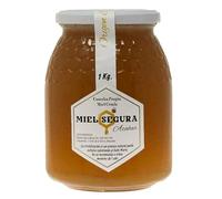 Miel Segura Azahar 1Kg Cosecha Propia | Miel Cruda 100% Natural sin Pasteurizar | Alta en Polen y Enzimas | Origen España | Producto Artesanal Multifuncional