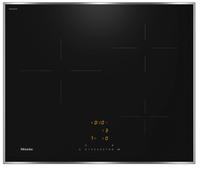 Miele KM 7360 FR - Placa de inducción 3 zonas marco en acero inox