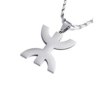 MIELEU Collar colgante África Bereberes Símbolo Collar Colgante Berreber Africano Kabyle Amazigh Joyería Halloween Moda Fiesta Joyería Regalo