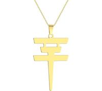 MIELEU Collar colgante Tokio Hotel Collar Tokio Hotel Colgante Logotipo Símbolo Símbolo Halloween Fiesta de bodas Regalo navideño para hombres y mujeres Joyería diaria