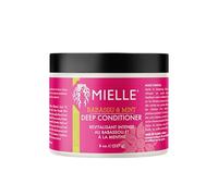 Mielle Babassu & Mint - Acondicionador profundo con proteínas, tratamiento profundo hidratante y acondicionador, reparación hidratante para cabello seco, dañado y encrespado, 227 ml (paquete de 1)