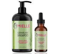 Mielle Organics Mielle/Fortalecedor de menta y romero/Champú/Aceite fortalecedor del cuero cabelludo y el cabello/Oferta/Set de regalo