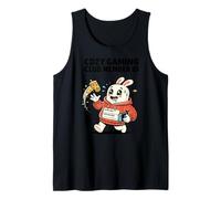 Miembro de Cozy Gaming Club ID Boba Tea Gamer Camiseta sin Mangas
