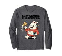 Miembro de Cozy Gaming Club ID Boba Tea Gamer Manga Larga