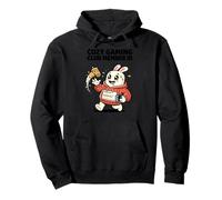 Miembro de Cozy Gaming Club ID Boba Tea Gamer Sudadera con Capucha