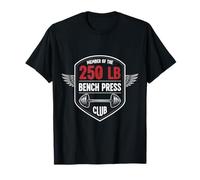 Miembro del Club de Press de banca de 250 LB Strong Camiseta