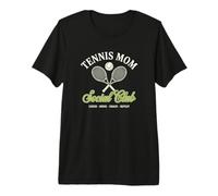 Miembro del Club Social Tennis Mom Camiseta Premium