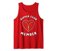 Miembro del Open Heart Surgery Survivor Zipper Club Obtén un Camiseta sin Mangas
