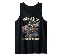 Miembro fundador del Boomer Club Humor patriótico Camiseta sin Mangas