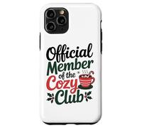 Miembro Oficial del Cosy Club Coffee Enthusiast Winters Carcasa para iPhone 11 Pro
