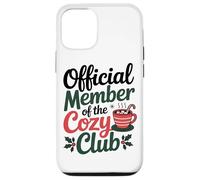 Miembro Oficial del Cosy Club Coffee Enthusiast Winters Carcasa para iPhone 12/12 Pro