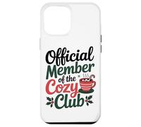 Miembro Oficial del Cosy Club Coffee Enthusiast Winters Carcasa para iPhone 12 Pro MAX