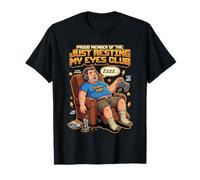 Miembro Orgulloso de Just Resting My Eyes Club Dad Fathers Day Camiseta