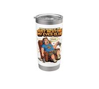 Miembro orgulloso de Just Resting My Eyes Club Dad Fathers Day Vaso térmico de acero inoxidable de doble pared