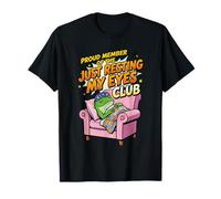 Miembro Orgulloso de The Just Resting My Eyes Club Funny Frog Camiseta