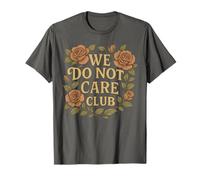 Miembro Orgulloso de We Do Not Care Club Funny Diciendo WDNC Women Camiseta
