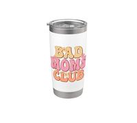 Miembro Orgulloso Del Club Bad Moms Feliz Día De La Madre Vaso térmico de acero inoxidable de doble pared