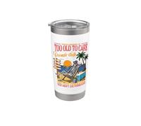 Miembro orgulloso del Club de los Boomers. Demasiado mayor Vaso térmico de acero inoxidable de doble pared