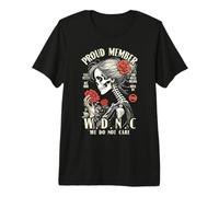 Miembro Orgulloso del Club We Do Not Care WDNC Gothic Feminist Camiseta Premium