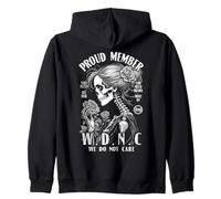 Miembro Orgulloso del Club We Do Not Care WDNC Gothic Feminist Sudadera con Capucha