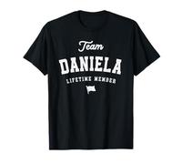 Miembro vitalicio del Equipo Daniela Nombre Divertido Daniela Camiseta