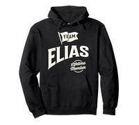 Miembro vitalicio del equipo Elias Nombre divertido Elias Sudadera con Capucha