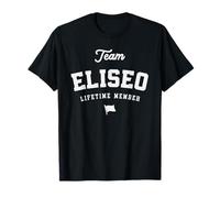 Miembro vitalicio del equipo Eliseo Nombre divertido Eliseo Camiseta