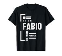 Miembro vitalicio del equipo Fabio Nombre divertido Fabio Camiseta