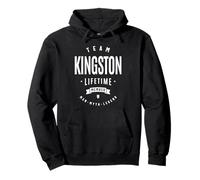 Miembro vitalicio del Equipo Kingston Nombre Divertido Kingston Sudadera con Capucha