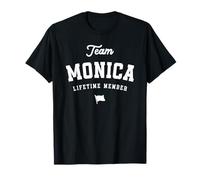 Miembro vitalicio del Equipo Monica Nombre Divertido Monica Camiseta