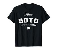 Miembro vitalicio del Equipo Soto Nombre Divertido Soto Camiseta