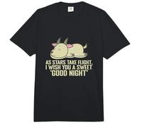 Mientras Las Estrellas vuelan, Pijama de Buenas Noches Comfort Colors Adult Heavyweight T-Shirt