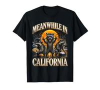 Mientras Tanto en California Raccoon Beach Bootleg Camiseta